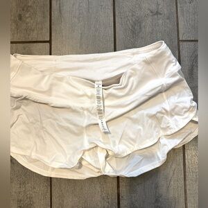 Lululemon White Shorts Size 6